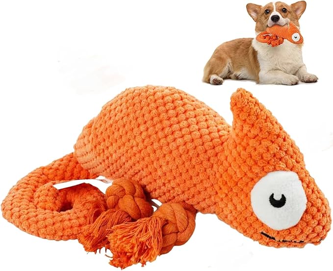 Bzonsmart Squeaky Dog Toys: Plush Soft Toys with Soft Fabric.Dog Chew Toys for Puppy, Small, Medium, Large Dogs