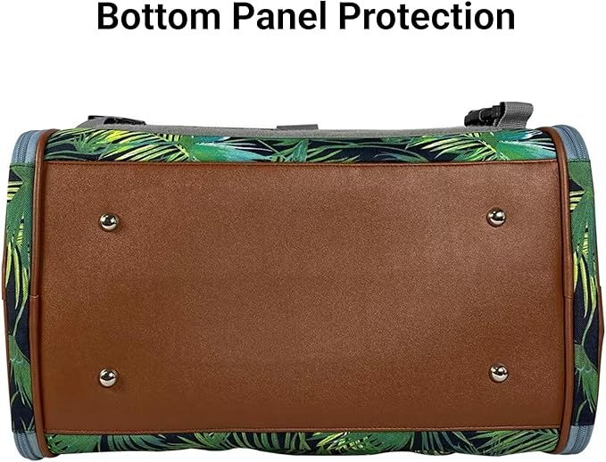 Mr. Peanut's Gold Series Standard Size Expandable Pet Carrier (Tropical)