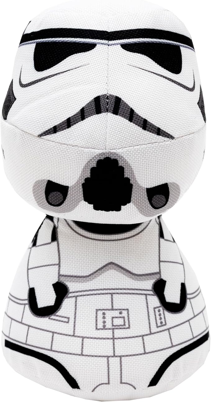 Star Wars Dog Toy, Star Wars Stormtrooper Big Head Pose, Plush