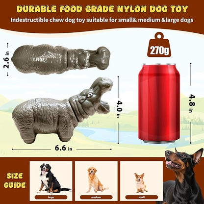 Dog Chew Toys for Aggressive Chewers,Indestructible Toy for Large Dogs,Tough Dog Toys to Keep Them Busy & Reduce Boredom for Medium, Large Dogs