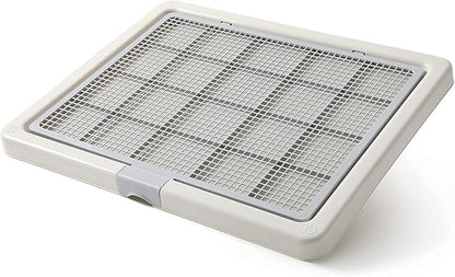 Smart Paws Large 76X62CM Pet Training Tray,Pet Training Pads Holder,Pet Toilet (Grey)