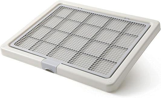 Smart Paws Large 76X62CM Pet Training Tray,Pet Training Pads Holder,Pet Toilet (Grey)