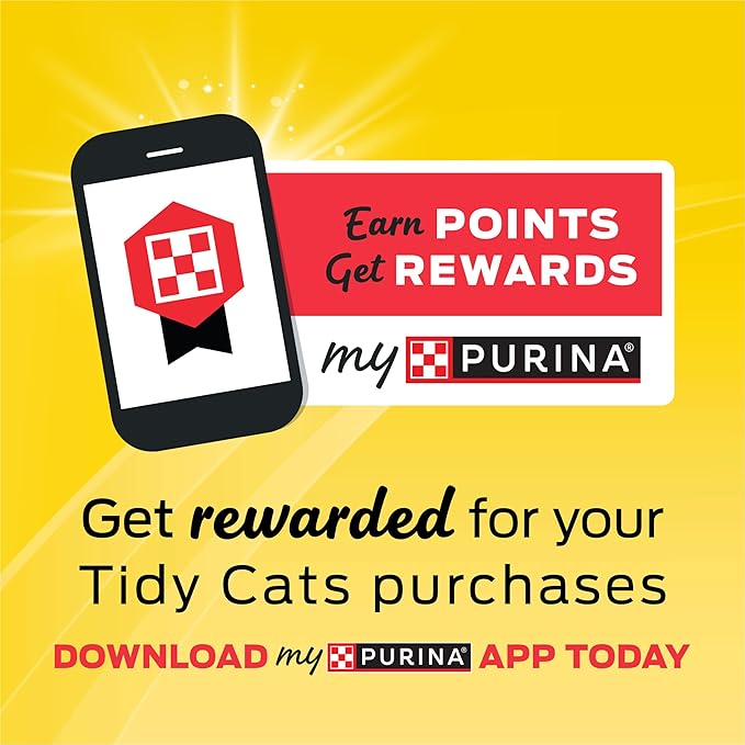 Purina Tidy Cats Tidy Care Alert Cat Health Monitoring Non Clumping Cat Litter with Silica Crystals - 8 Pound (Pack of 2)