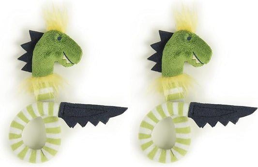 SmartyKat Bendy Buddy Bendable Catnip Cat Toy - Green, One Size (Pack of 2)
