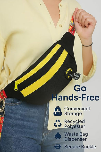 Pawlook Hands-Free Dog Walking Belt Bag