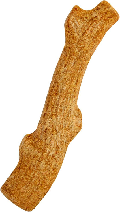 Outward Hound by Petstages Super Dogwood Durable Dog Chew Toy, Extra Small - Long Lasting Chew Stick Made with Real Wood - USA Made, XS