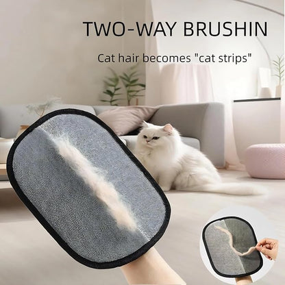 Pet Hair Removal Gloves for Dogs & Cats, Reusable & Washable Brush Pet Hair Remover for Couch, Carpet, Car Seat & Laundry