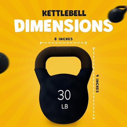 Kettlebell Parody Dog Toy – Funny Squeaky Dog Toys for Interactive Play and Training – Durable, Easy to Clean, Birthday Gifts for Small, Medium and Large Dogs