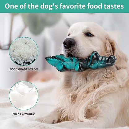 Dog Chew Toys for Aggressive Chewers,Indestructible Dog Toy for Small/Medium/Large/Extra Large Dogs