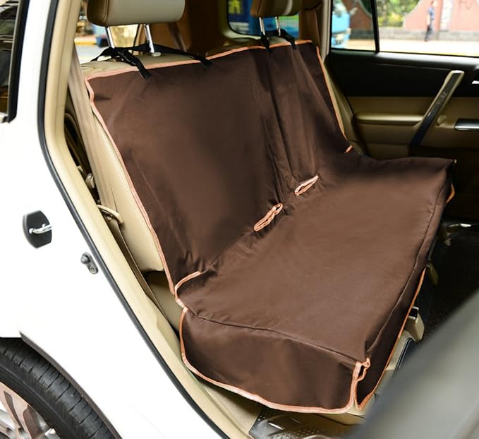 Pet Life ® Open Road Mess-Free Back Seat Safety Car Seat Cover Protector for Dog, Cats, and Children