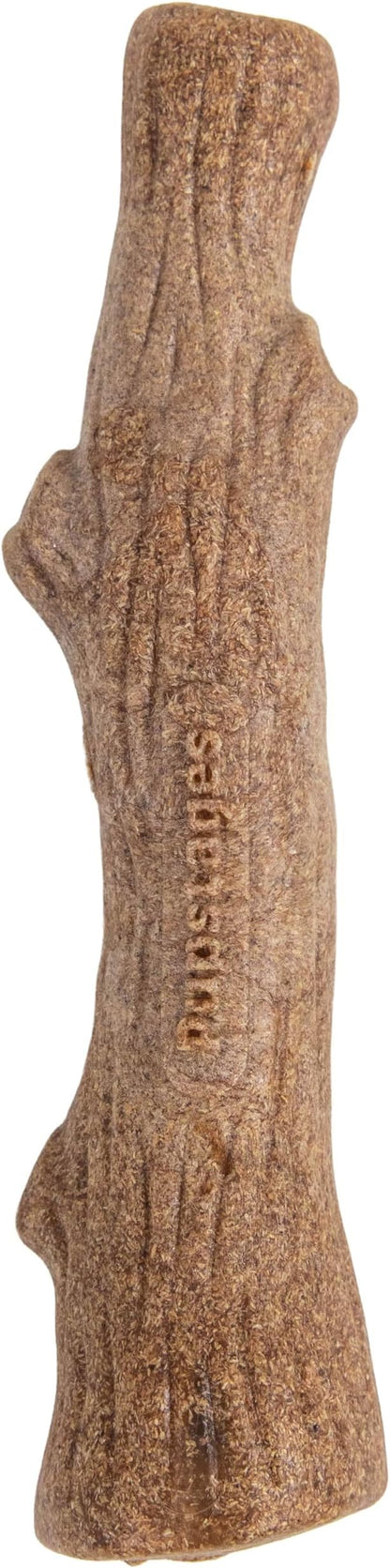 Pupstages Dogwood Dog Chew Toy – Real-Wood Blend, Natural Flavor & Texture, Moderate Chewers, Small, 5.4"