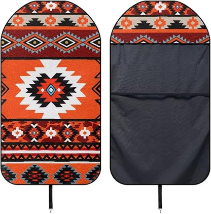Coldinair Southwest Indian Antique Waterproof Towel Car Seat Covers,Beach Sweat Car Seat Protector Front Seats Only Universal Fit for Trucks