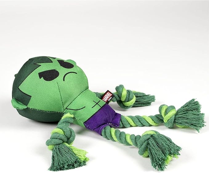 Cerdá Lifes Little Moments - For Fan Pets | Hulk Dental Rope - Officially Licensed By Marvel®