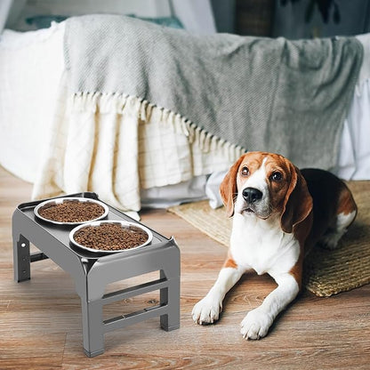COMESOON 2 Pack 7.2" Stainless Steel Dog Bowls 50oz Thickened Durable Replacement Dog Food Bowls for Food and Water, Fit for COMESOON Bowl Stand DB-B01/DB-B03