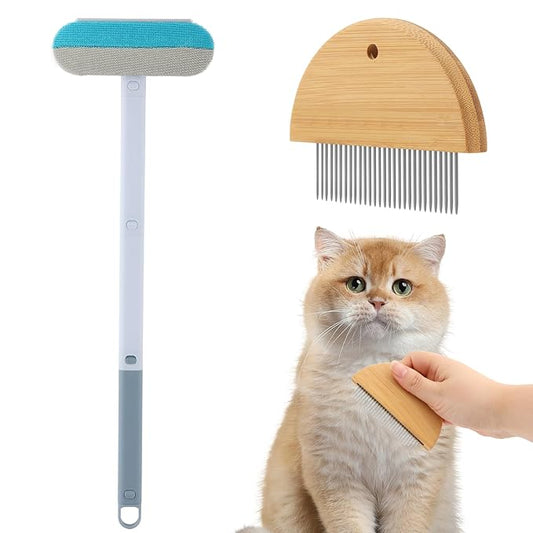 4-in-1 Multifunctional Pet Hair Remover Tool – Reusable & Washable Lint Brush for Cats & Dogs, Removes Hair from Furniture, Couches, Carpets, and Clothes