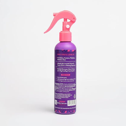 Lavender Dog Deodorizing Spray, 8.45 fl oz, Alcohol-Free, with Castor Oil and Glycerin, Natural Odor Control, Paraben-Free
