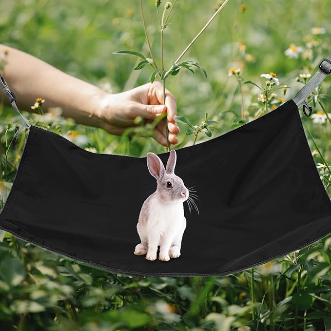 Waterproof Nylon Cat Hanging Hammock, Thick Double-Sided Pet Bed, Warm Sleeping Nest for Small Cats Indoor Outdoor Use