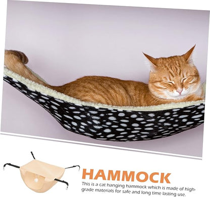 Comfortable Cat Hanging Bed Breathable Sleeping Hammock for Use Nest for Cats Kittens and Pets Washable Design Cozy Place for Resting