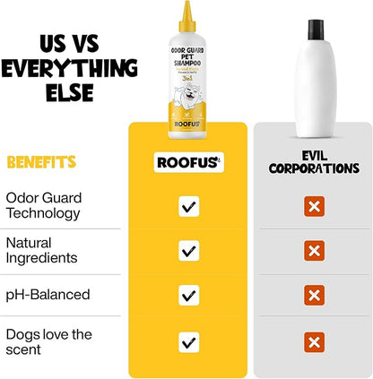 Dog Shampoo & Conditioner for Smelly Dogs, Coconut Kisses Dog Shampoo for Itchy Skin Relief, Hypoallergenic Pet Shampoo for Conditioner, Moisturizing & Itching.