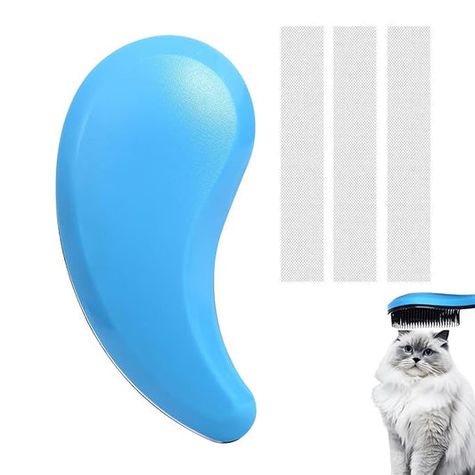Cat Brush for Shedding - Perfect Grooming Tool for Long-Haired Cats | Deshedding & Hair Remover for Indoor Pets