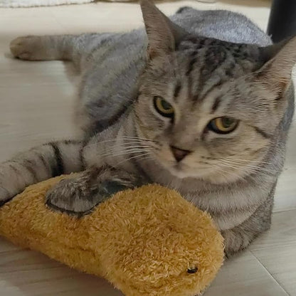 Cat Toy Stinky Paws, Filled with Valerian Catnip, Hang Anywhere, Features Crinkle Paper and Rattle, Multi-Function Interactive Cat Toy, Suitable for All Cat Breeds
