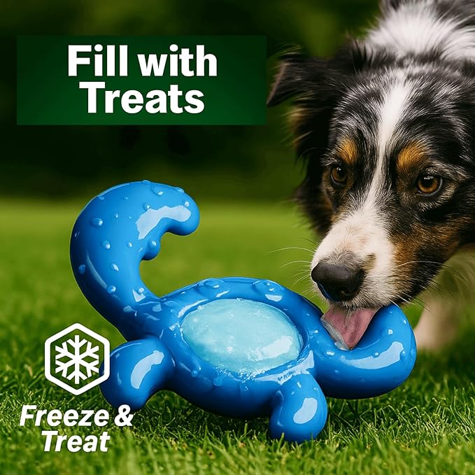 Dog Chew Toys for Aggressive Chewers – Tough Indestructible Dog Toy for Large Dogs, Durable Long-Lasting Chew Bones, Heavy Duty Interactive Dog Toys to Keep Dogs Busy & Relieve Boredom