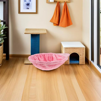 VANZACK Cat Hammock Bed Climbing Pet Hammock Soft Plush Hanging Nest for Cat Trees and Shelves Universal Replacement for Kittens