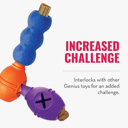 KONG - Genius Mike - Interactive Treat Dispensing Dog Puzzle Toy (Assorted Colors) (Large)