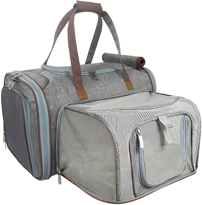 Mr. Peanut's Gold Series Standard Size Airline Compliant Expandable Pet Carrier V3.0