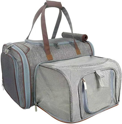 Mr. Peanut's Gold Series Standard Size Airline Compliant Expandable Pet Carrier V3.0