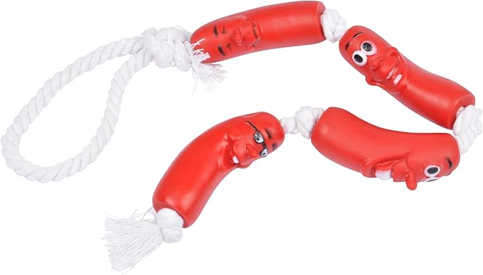 CODICO Sausage Toy 67.5 cm + Cotton Rope for Dogs