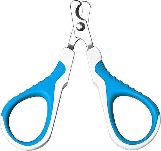 gonicc Professional Pet Nail Clippers and Trimmer - Best for Cats, Small Dogs and Any Small Pets. Sharp Angled Blade Pet Nail Trimmer Scissors.