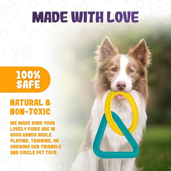Tug of War Dog Toy – Interactive Toy for Aggressive Chewers, Puppy Teething, Dog Toys to Keep Them Busy