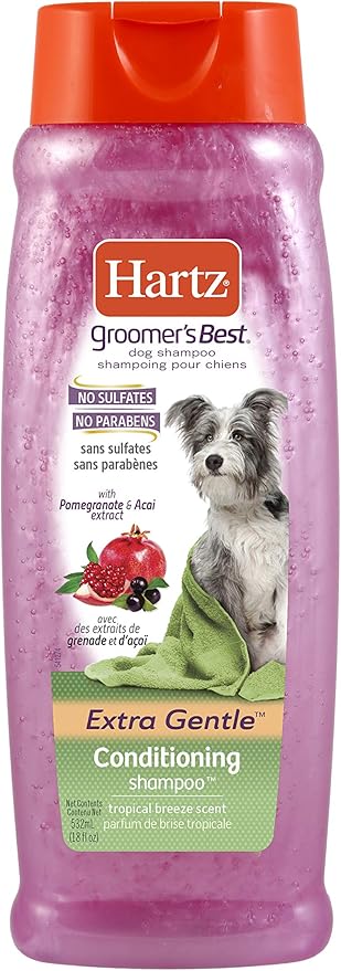 Hartz Groomers Best 3 in 1 Conditioning Shampoo for Dogs 18 oz