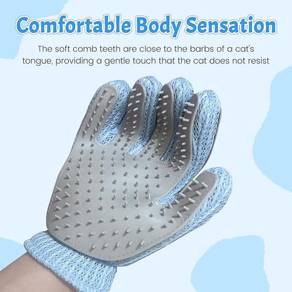 Pet Hair Removal Glove – Reusable Static Pet Hair Remover for Dogs & Cats, Easy Clean Glove for Furniture, Clothes, Couch & Laundry