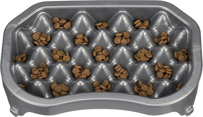 Neater Pet Brands Neater Slow Feeder Dog Bowls, Slows Down Fast Eaters to Help Digestion & Prevent Overeating, Non-Slip Dog Bowl, BPA-Free, Holds 6 Cups of Food for Medium to Large Breed Dogs or Puppy
