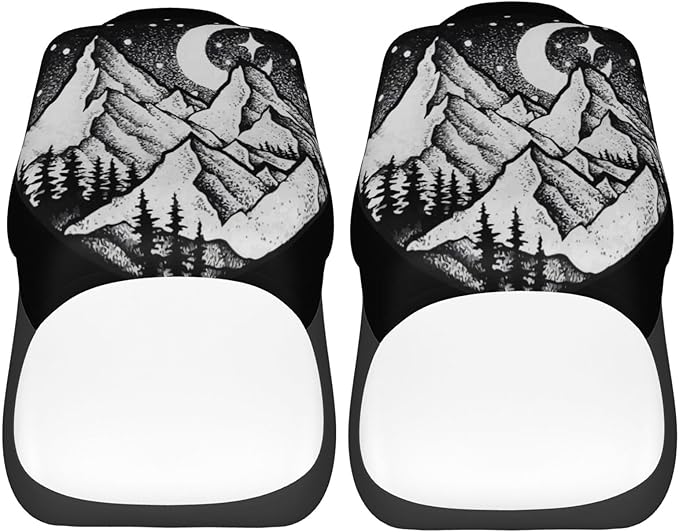 Foruidea Mountain Views Car Seat Covers Universal 2 Pcs Auto Front Seat Cover Fit Most Cars,SUV,Sedan,Trucks