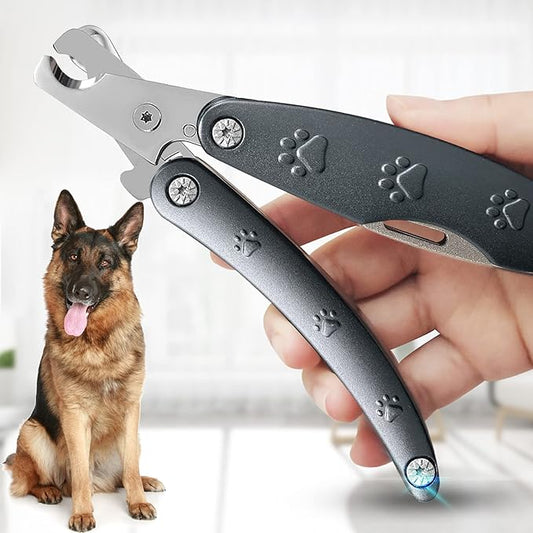 【‌Clearance Sale of Old Editions‌】 Heavy Duty Dog Nail Clipper for Large Dog Thick Nail, 3in1 Professional Dog Nail Trimmer Sharp Blade