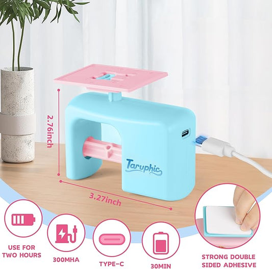 Interactive Cat Toy for Indoor Cat, Automatic Door Hanging Cat Toy with Detachable Design, Kitten Toys for Indoor Cats Self Play, 3.27 * 1.69 * 2.76Inch (Sky Blue)