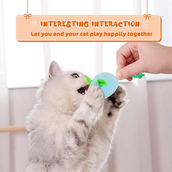 Dorakitten Catnip Toy - 6Pcs Cats Mouse Plush Cat Toys Realistic Cute Kitten Mice Filled Catnip for Cat Chew Toy1