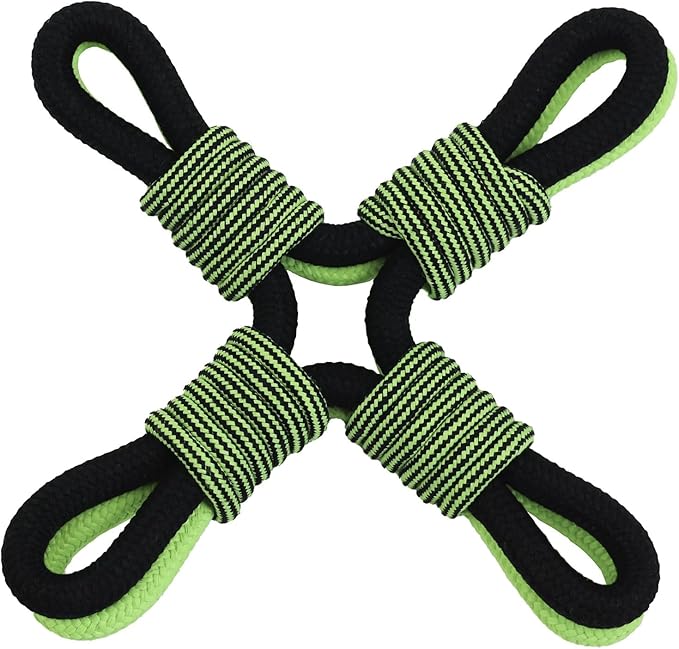 Jolly Pets TIK-Tak-Tugzz Large/XL X Rope Dog Toy