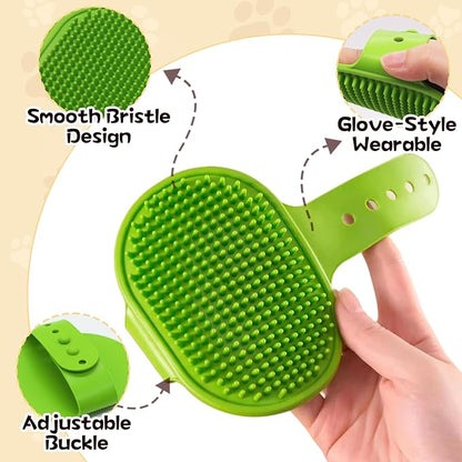 Silicone Grooming Strap Pad for Cats, 2025 New Cat Self Groomer Brush Adjustable Silicone Cat Self Groomer Brush, Multifunctional Cats Combs Massager for Cats Tree Furniture Sofa Chair Legs (Colorful)