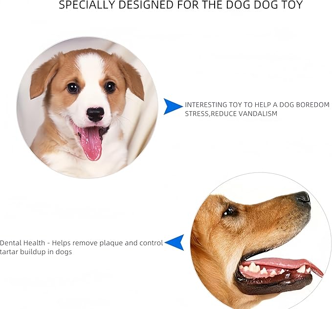 Heavy Duty Rope Toys for Dogs – 5-Pack Indestructible Cotton Dog Toys for Aggressive Chewers, Large & Medium Breed Puppy Dental Rope Tug Toys