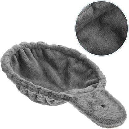 Milisten Cat Tree Hammock - Cozy Deep Basket Cat Nest Extra Large Space for Cats Soft Fabric Lounger Perfect Bed Attachment for Tree - Grey 11.8 Inches