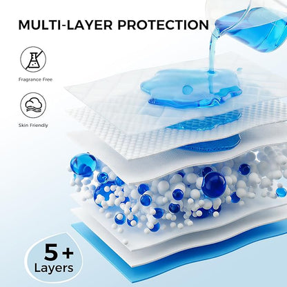 100 Pack 30"x36" Extra Large Dog Pee Pads - Super Absorbent & Leak-Proof Disposable Puppy Training Pads | X-Large Quick-Dry 5-Layer Protection Piddle Pads for Indoor & Outdoor Use