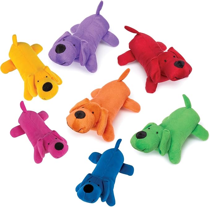 Zanies Neon Big Yelper Dog Toys, Yellow, 7"
