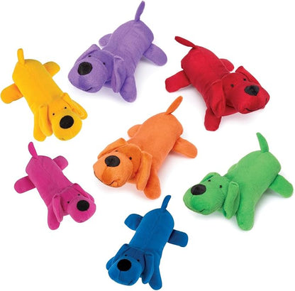 Zanies Neon Big Yelper Dog Toys, Yellow, 7"