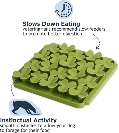 Tall Tails Clover Foraging Mat for Dogs – Slow Feeder Puzzle Mat for Easy & Engaging Feeding