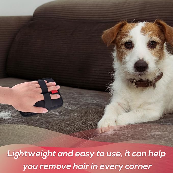 Cat Grooming Glove, Reusable Cat and Dog Hair Remover Tool Pet Grooming Glove for Dogs Bathing Pet Hair Removal Cleaning Brush Mitt Deshedding Washing