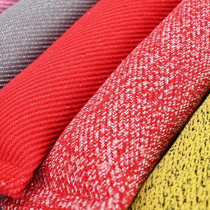 Clysoru Tug of War Dog Toy Bite with 2 Strong Handles Made of Durable Tear Resistant Strong Stitches